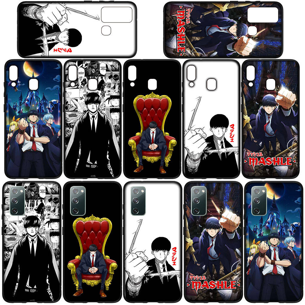 Cover for iPhone 17 16 15 Xiaomi Poco Redmi Note 14 13 12 11 Pro Max 9 16e Samsung Galaxy S25 S24 S23 OPPO Huawei Mashle Magic and Muscles Phone Case