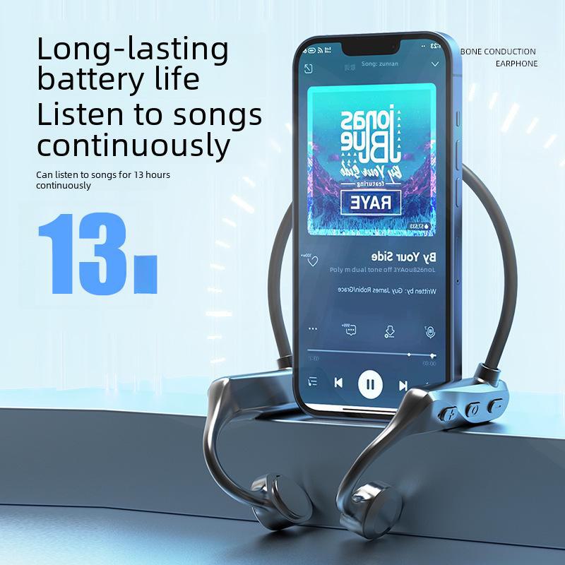 New K69 Bone Conduction Ear-Hook Wireless Bluetooth Headset: Waterproof, Non-In-Ear Sports Style