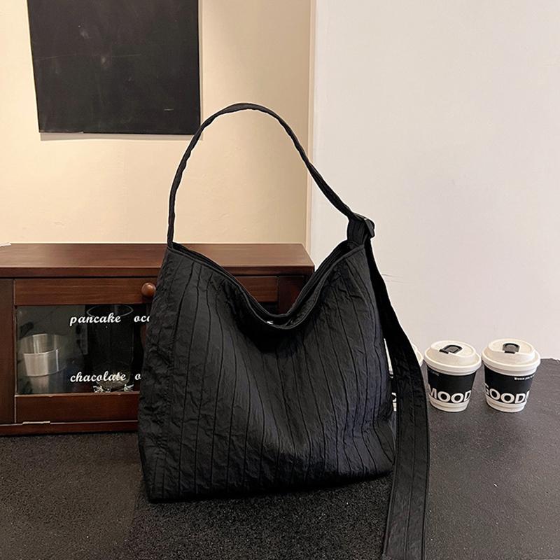 

Женская модная сумка через плечо, большая вместительная сумка-тоут, регулируемый ремешок, простая сумка-саквояж, сумка для покупок для путешествий на открытом воздухе AVE 32x11x31cm