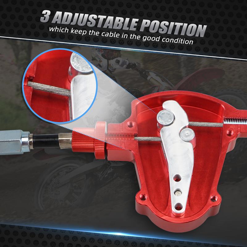 22mm Stunt-Kupplung Easy-Pull-Kabelsystem für Honda CBR 600RR CRF450R CRF250R CRF250X CRF450X CRF230L CR80 CR125 CR250 XR650R