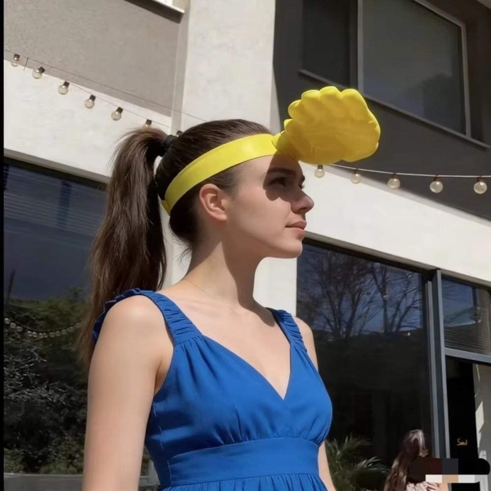 Parasole Regolabile per Mano Visiera Solare a Mano Cappello Visiera Solare Divertente a Forma di Mano Festa in Spiaggia