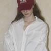 SO IR SR LOGO BALL CAP - red