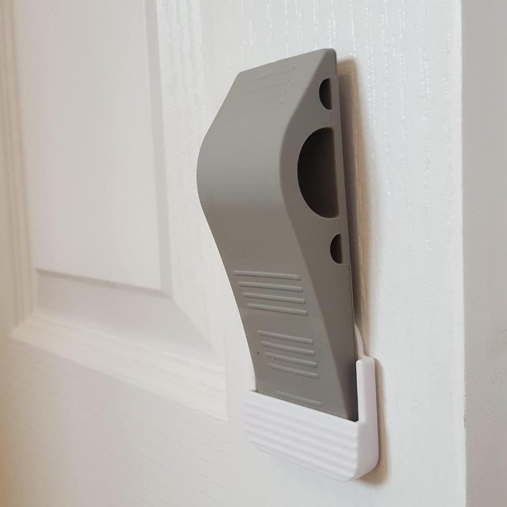 Heavy Duty Rubber Door Stoppers Non-Scratching Door Holder Anti-Skid Durable Rubber Door Wedges for Home Office and School