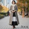 Tiered Dress Long Length for Women in Their Stylish Stylish and Size M [UQQA] Women's (Stretchy Material) Fall/Winter 50s, Outings, Cute, Relaxing,