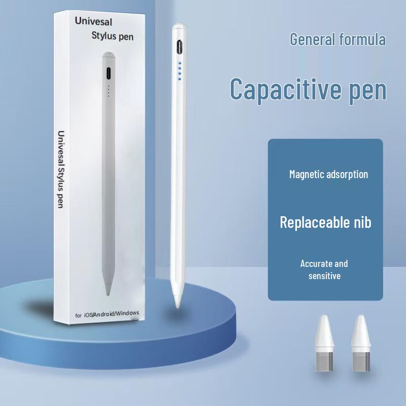 Universal Capacitive Stylus for Apple, Android Phones, Tablets, iPads; Compatible with Huawei, Xiaomi Touchscreens.