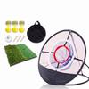 Approach Practice Equipment, Golf Net, 5-piece Set, Indooroutdoor Practice, Storage Bag, Foldable, Compact. TSUKAERU LABO.