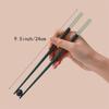 5 Pairs Reble Chopsticks, Multi-purpose Durable Household Plastic Cute Ice Fog Multicolor Chopsticks Non-Slip 9.5 inch/24cm for Family, Hotel,