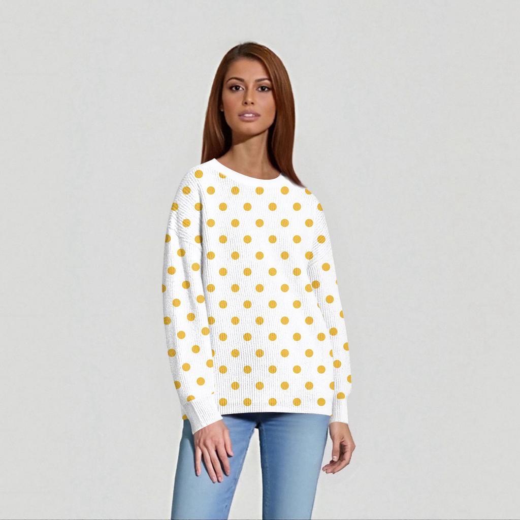 Women's Daily Casual Tops  Knitted Sweater