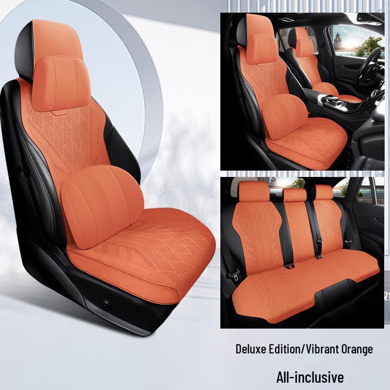 Universal Leopard 8 Breathable Seat Covers for 2025 Fangchengbao 5-Seater – All-Season Titanium 3 Cushions