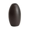 Modern Minimalist Black Ceramic Vase for Home Décor - Small Dried Flower Vase for Living Room