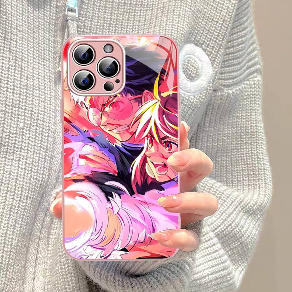 Hot Blooded Fantasy D-DandadanS Anime For IPhone 14 13 12 Mini 11 Pro XS Max X XR 14 Plus Tempered Glass Cover