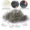 500Pcs/Bag Hot Staples Bumper Repair Welding Wire for Repair Machine Car Bumpers Dashboards Lamp Holders Plastics 0.8/0.6mm