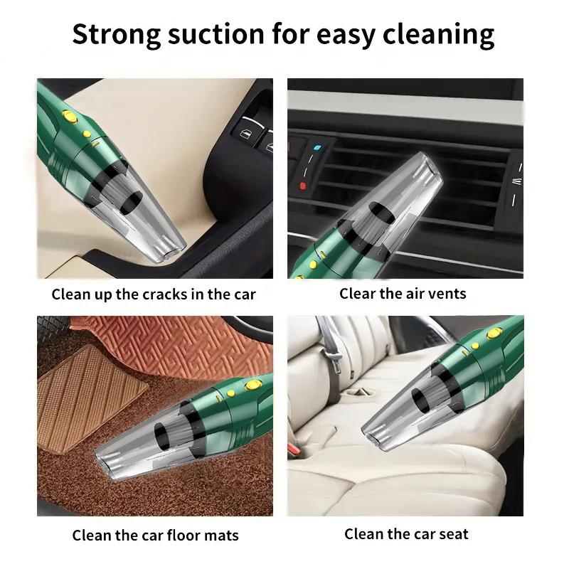 Wireless Car Vacuum Cleaner High-power Handheld Vacuum Cleaner Strong Suction Dual Use For Car & Home