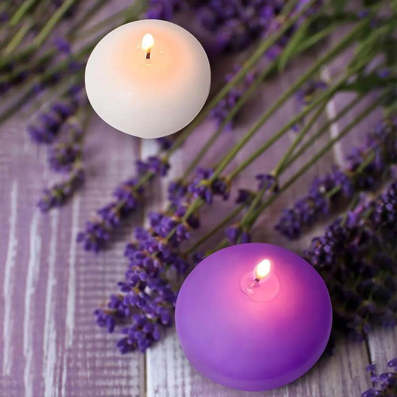 1PC Floating Decorative-Craft Candle Floating-Designed Mold Reusable DIY Holiday-Ready Candle Durable Plastic Ball-Shaped
