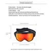 Aktualisierte Skibrille Doppellagig Herren Winter Warm Skibrille Anti-Beschlag UV-Schutz 400 Snowboardbrille Damen Ski Myopie Brille Brille