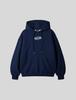 Flame Logo Heavy Hoodie [Navy]