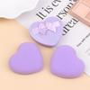 1Pcs Cotton Candy Air Cushion Powder Puff Heart Bow Makeup Powder Puffs That Can Be Used In Both Dry And Wet Combinations