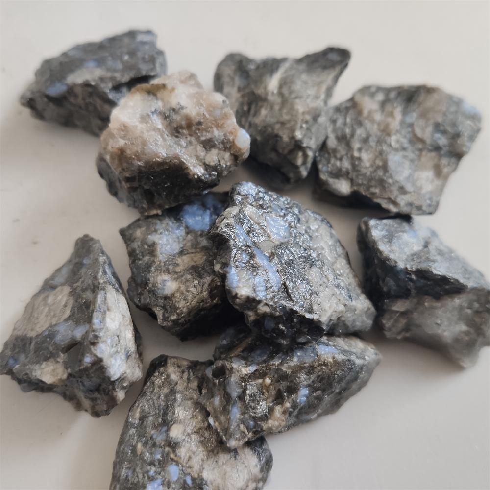 Naturlig glaukofansten Kristall Mineralprover Helande råsten Vacker prydnad för heminredning Energisten