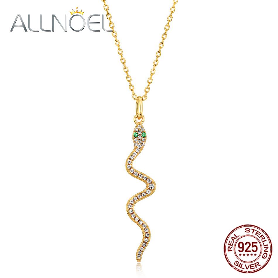 

Элегантные ювелирные изделия, однотонное ожерелье из стерлингового серебра 925 пробы для женщин, зеленый, белый циркон, подвеска в виде змеи в виде животного, классический стиль, подарки, изысканные