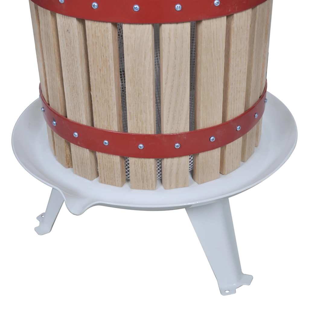 Vidaxl 2-Piece Fruit and Wine Press and Crusher Set