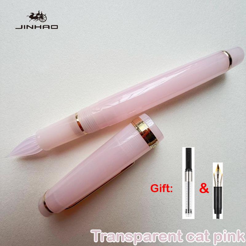 JINHAO 82 Glass Dip Pens One Stroke Two Styles with Fountain Pen Nib Ink Converters Calligraphy Pen Stationery School Supplies