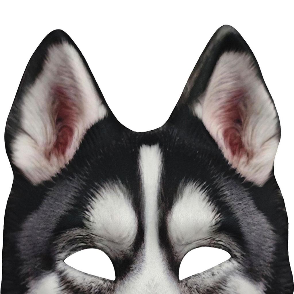 Husky Dog Mask 3D Animal for Drama Performance Masquerade Proms Cosplay