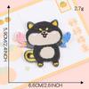 Duoku DIY Cartoon Animal Puppy Embroidery Patch - Self-Adhesive Cloth Accessory