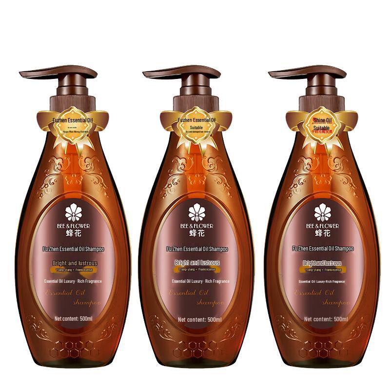 Fenhua Plant Essential Oil Luxury Shampoo 3-Pack