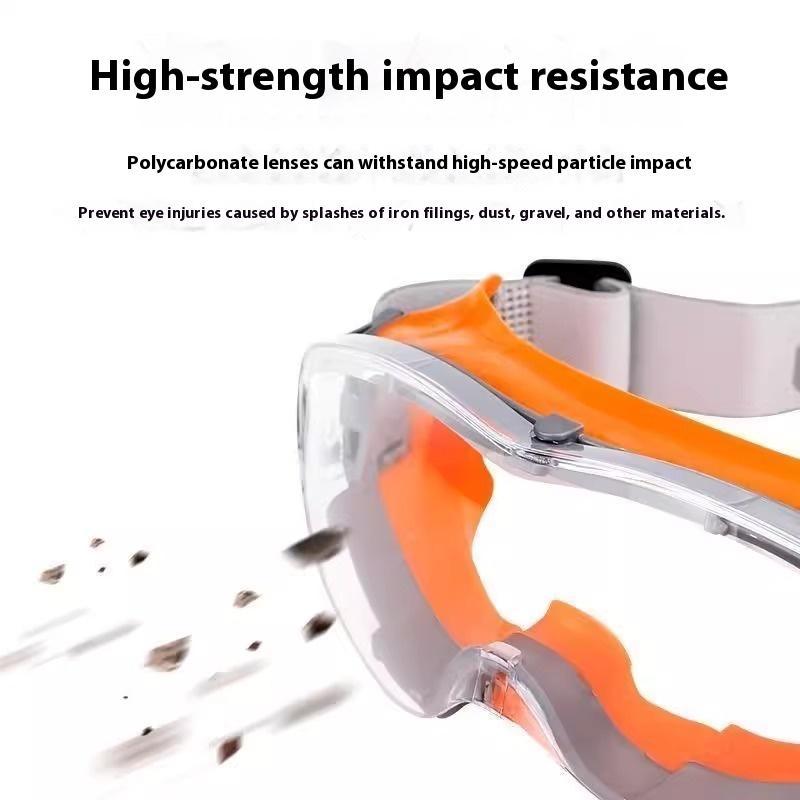 Protective Glasses Goggles Anti Fog Design Waterproof Riding Anti Wind And Dust Glasses Cutting Welding Anti Splashing
