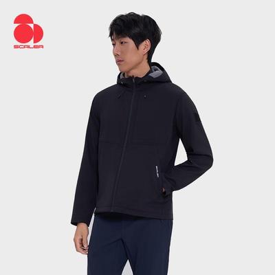 Sklare Men's Hooded Softshell Windproof Warm Jacket F5716613