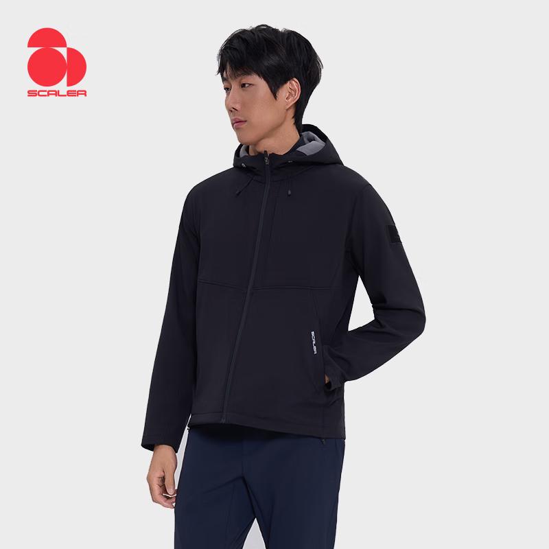 Sklare Men s Hooded Softshell Windproof Warm Jacket F5716613 5XL