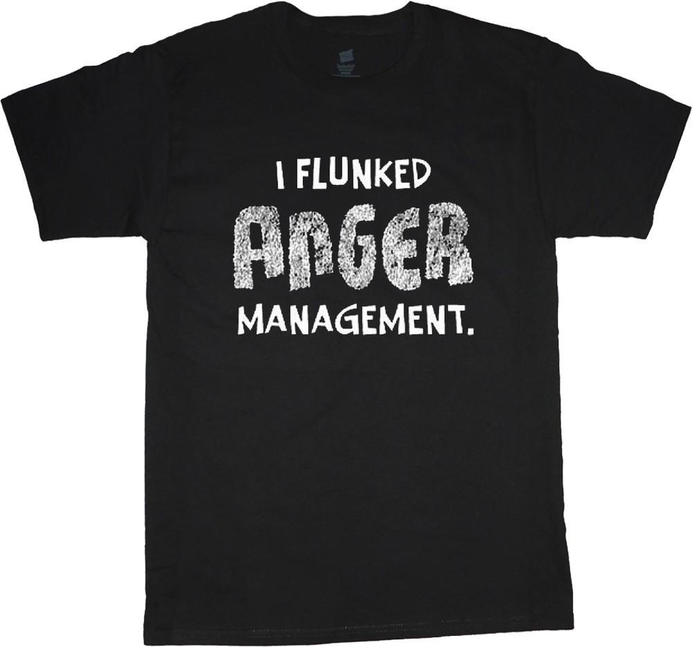 Funny Saying Anger Management T-shirt Men s Graphic Tee Sarcasm Sarcastic Humor Unisex T-Shirt S
