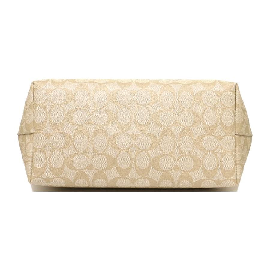 Coach City Zip Tote 30 Monogram Print Zipper Closure Canvas Coated Leather Tote Bag Women tote Light-Khaki 58292-IMDQC