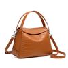 Light Luxury Genuine Leather Women's Bag 2025 New Fashion Autumn Winter Niche Crossbody Bag Women's High-End Handbag