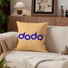 Cute Dodo Cushion Cover Cushion Cover Set 4Pcs 50x50 45x45 40x40 Pillowcase Decorative Sofa Home Decor