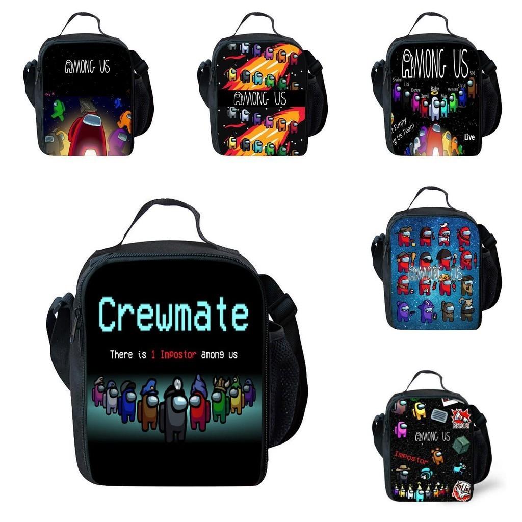 Stilvolles und lustiges dreiteiliges Rucksack-Set für Kinder mit geometrischen Mustern