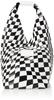 MM6 Maison Margiela Tote Bag Japanese Print S54WD0039-P4615 Women's White/Black [Used]