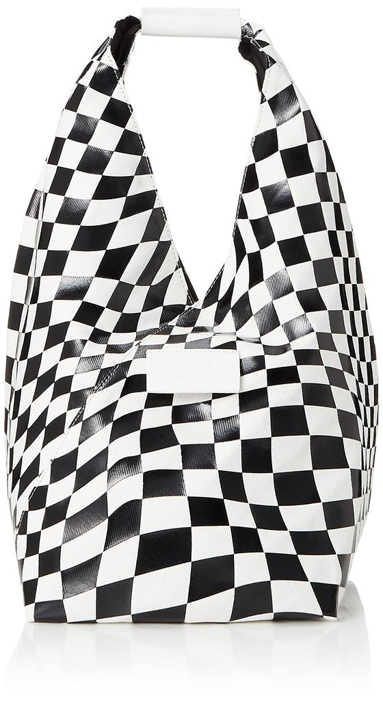 MM6 Maison Margiela Tote Bag Japanese Print S54WD0039-P4615 Women's White/Black [Used]
