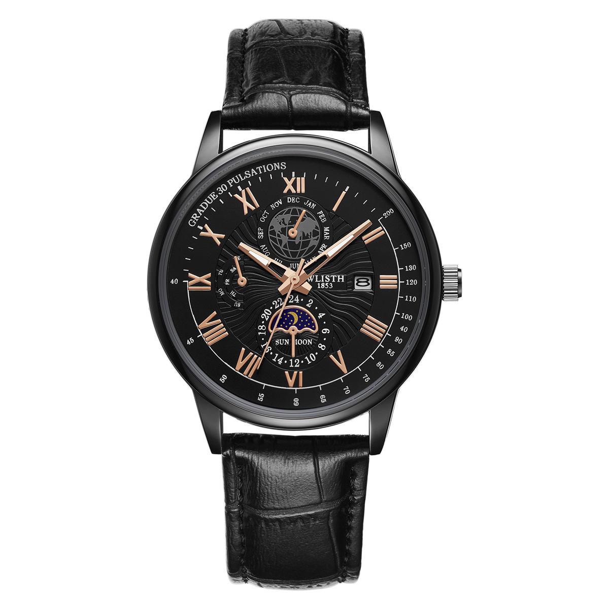 WOLIX Men s Trendy Luxury Fashion Watch - Hot Internet Celebrity Style