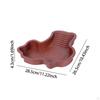 Aquarium Ornament for Reptiles with Bathing Area and Feeding Dish