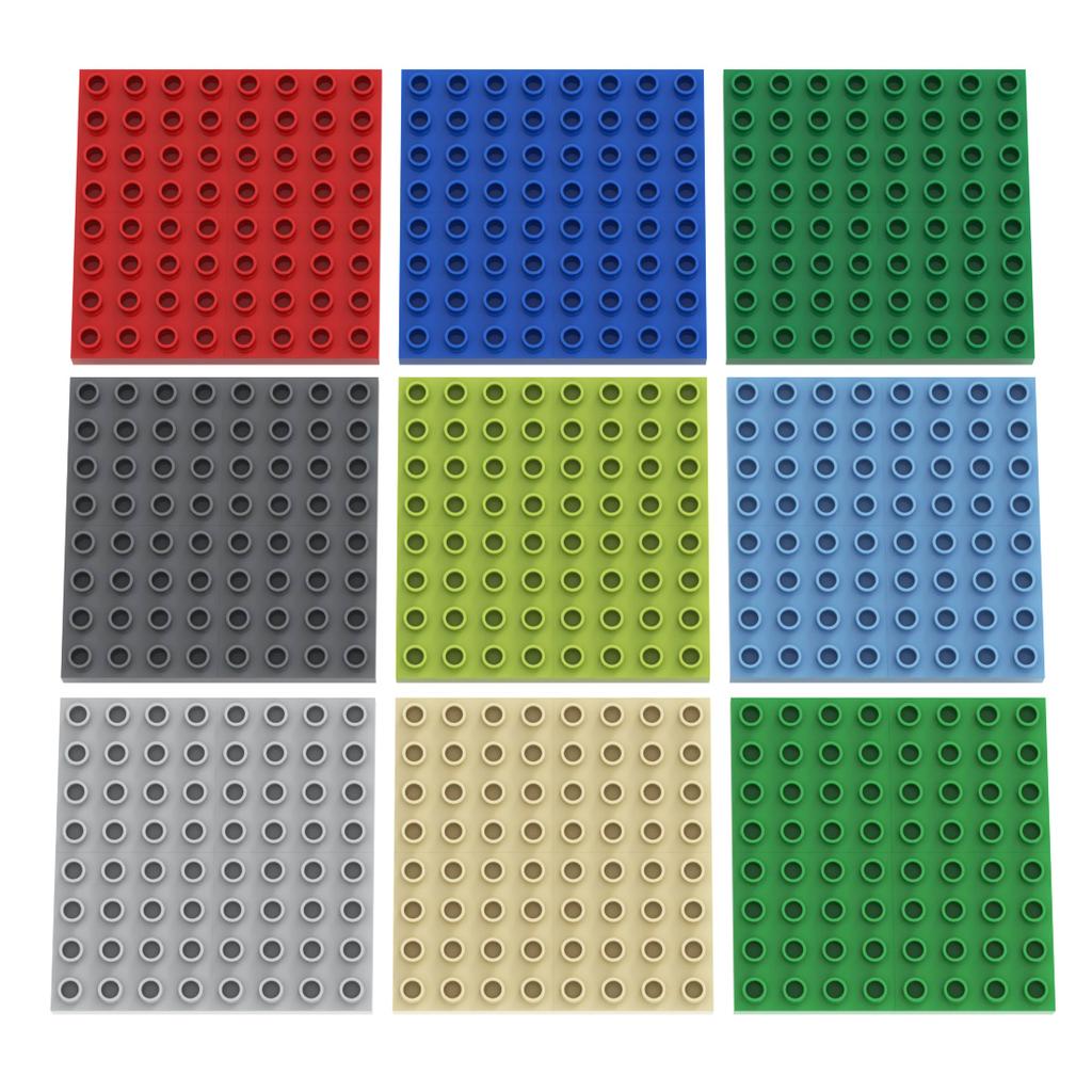 Large Particle Brick Building Blocks 2x4 Random Color Toys Kids Baby Creative Large Particle DIY MOC