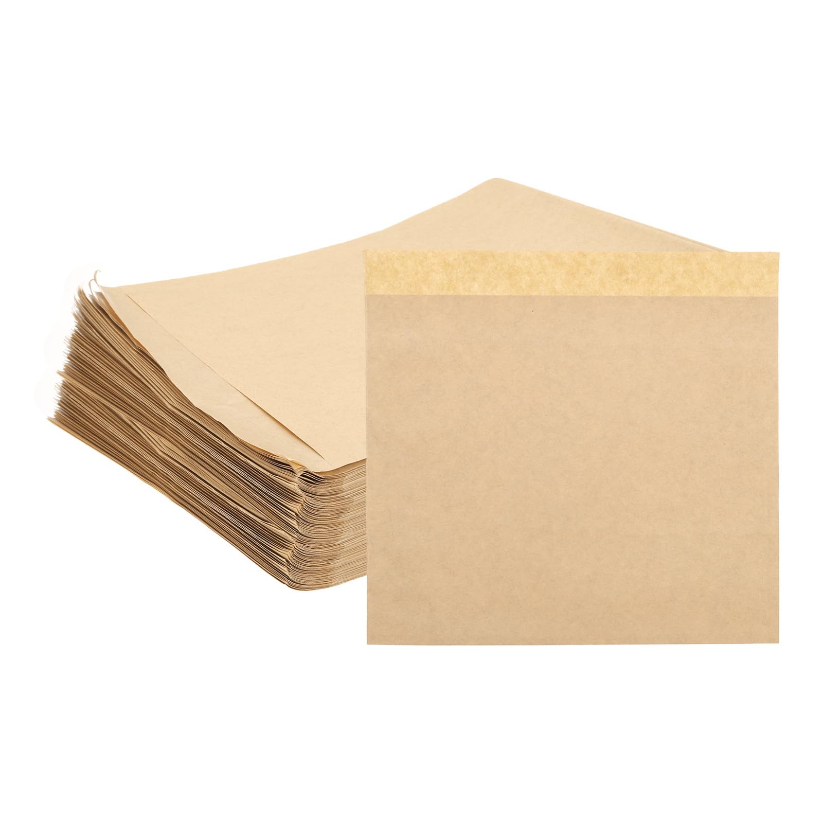 

uxcell Kraft Paper Sandwich Greaseproof Paper Cookie Paper Snack Lunch Bags for Home Bakery 18 x 17 400 Count Bags, Bags, Bags, Bread, cm, Brown,