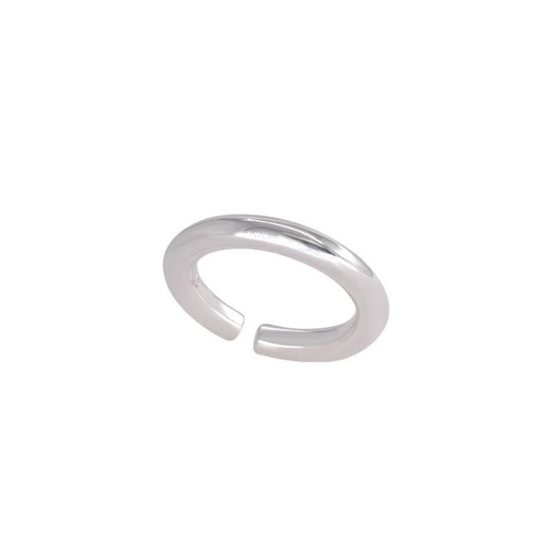 Elegant Minimalist Korean Style Adjustable Ring For Women With Chic Design Features