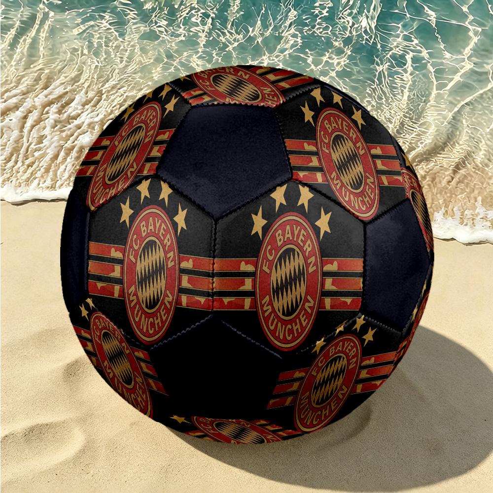 1 pz Pallone da Calcio Standard Misura 5 Stadio Bayern Monaco, Pallone da Calcio Resistente per Allenamento Scolastico, Parco e Intrattenimento Quotidiano zq71410