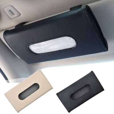 1Pcs Car Tissue Box Towel Sets Car Sun Visor Tissue Box Holder Auto Interior Storage Decoration for BMW Car Decor Accessories