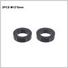 Bicycle Thru Axle Skewer Spacer M12x4mm/5mm/6mm/1.5mm/0.5mm MTB Fat Bike Shaft Skewer Washer Bike Hub Skewer Flat Spacer Washer