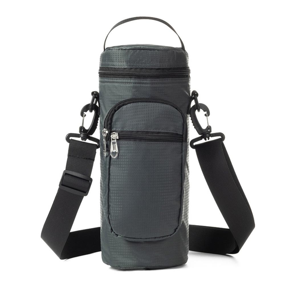 

Portable Refrigerated Bags 1.5L/2L Capacity Insulated Design Insulated Storage Bag Durable Oxford Cloth Water Bottle Storage Bag 1.5L серый