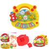 Versatile Musical Educational Animal Farm Piano Enriching Developmental Music Toy For Young Children