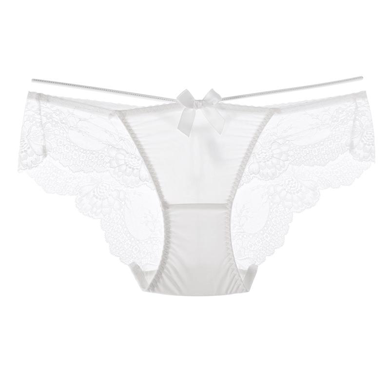 CINOON Sexy Damenhöschen, Leopardenmuster, Panel-Slip, Spitze, niedrige Leibhöhe, Unterwäsche, Kreuzgurt, transparente Dessous