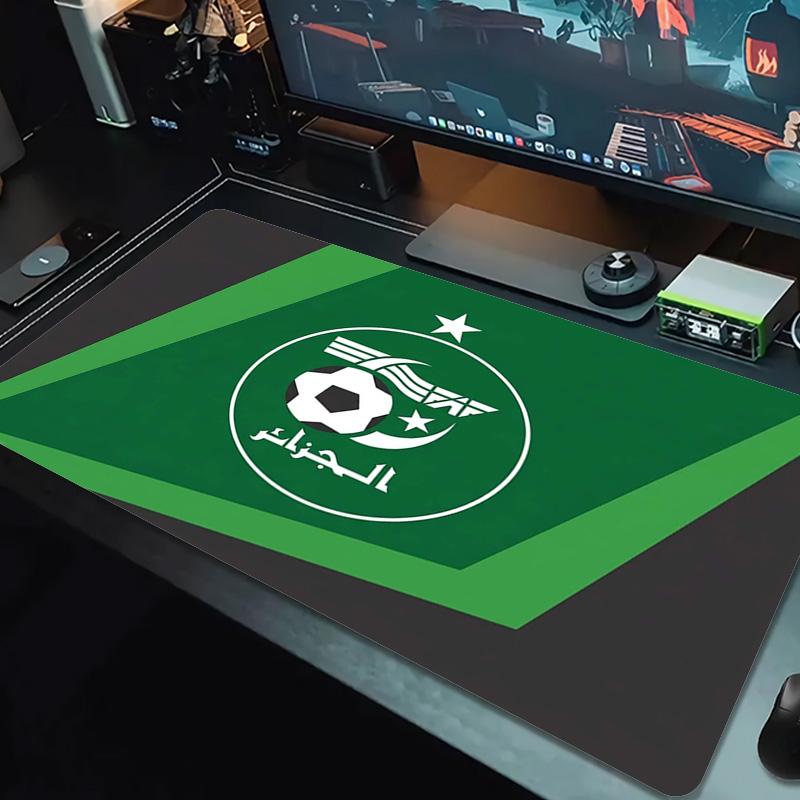 Algeria Football Color Mouse Pad Large Gaming Table Cushion Non-slip Laptop Tablet Big Mousepad XXL Mat Mini PC Playmat With Lock edge